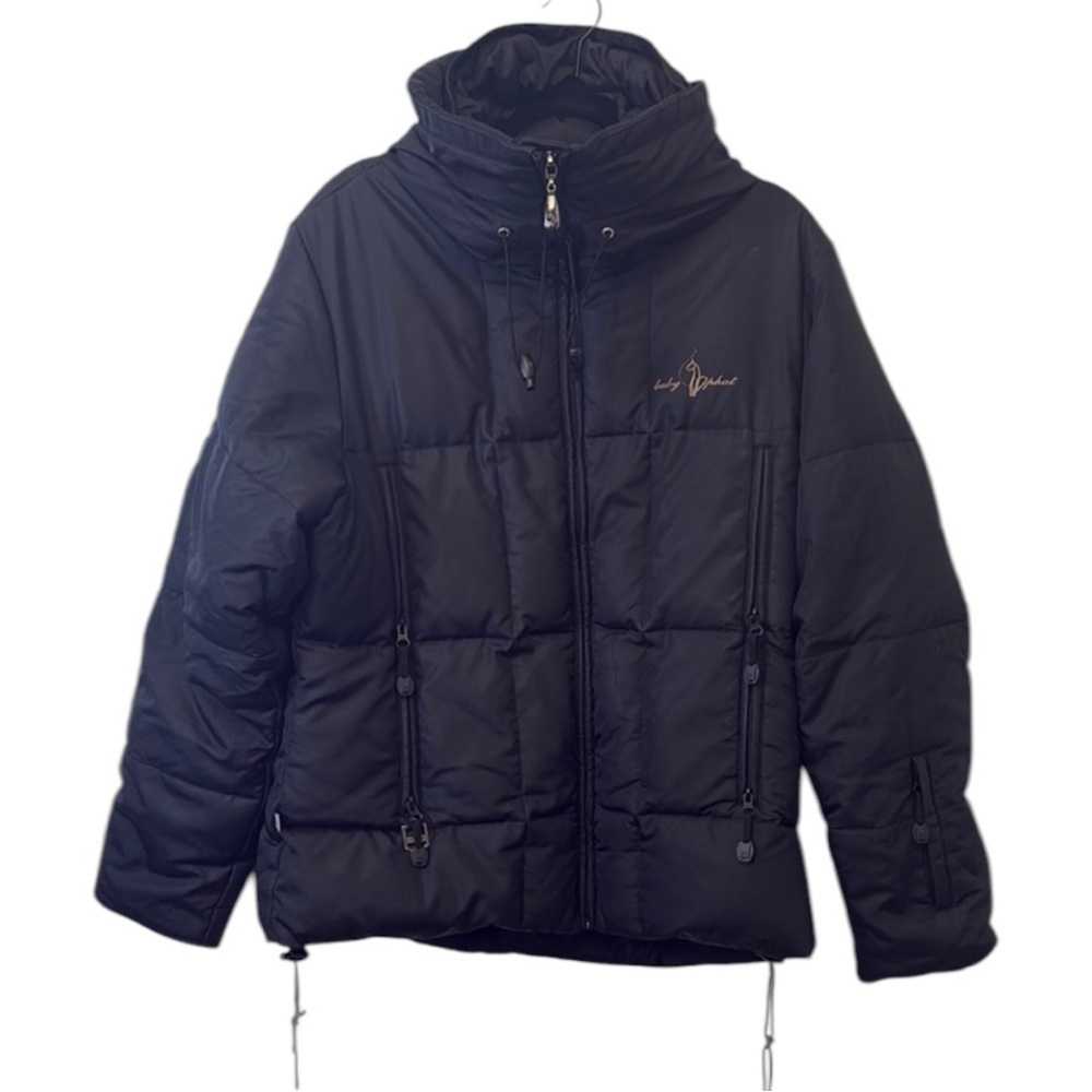 Vintage Y2K Baby Phat Black Puffer Jacket